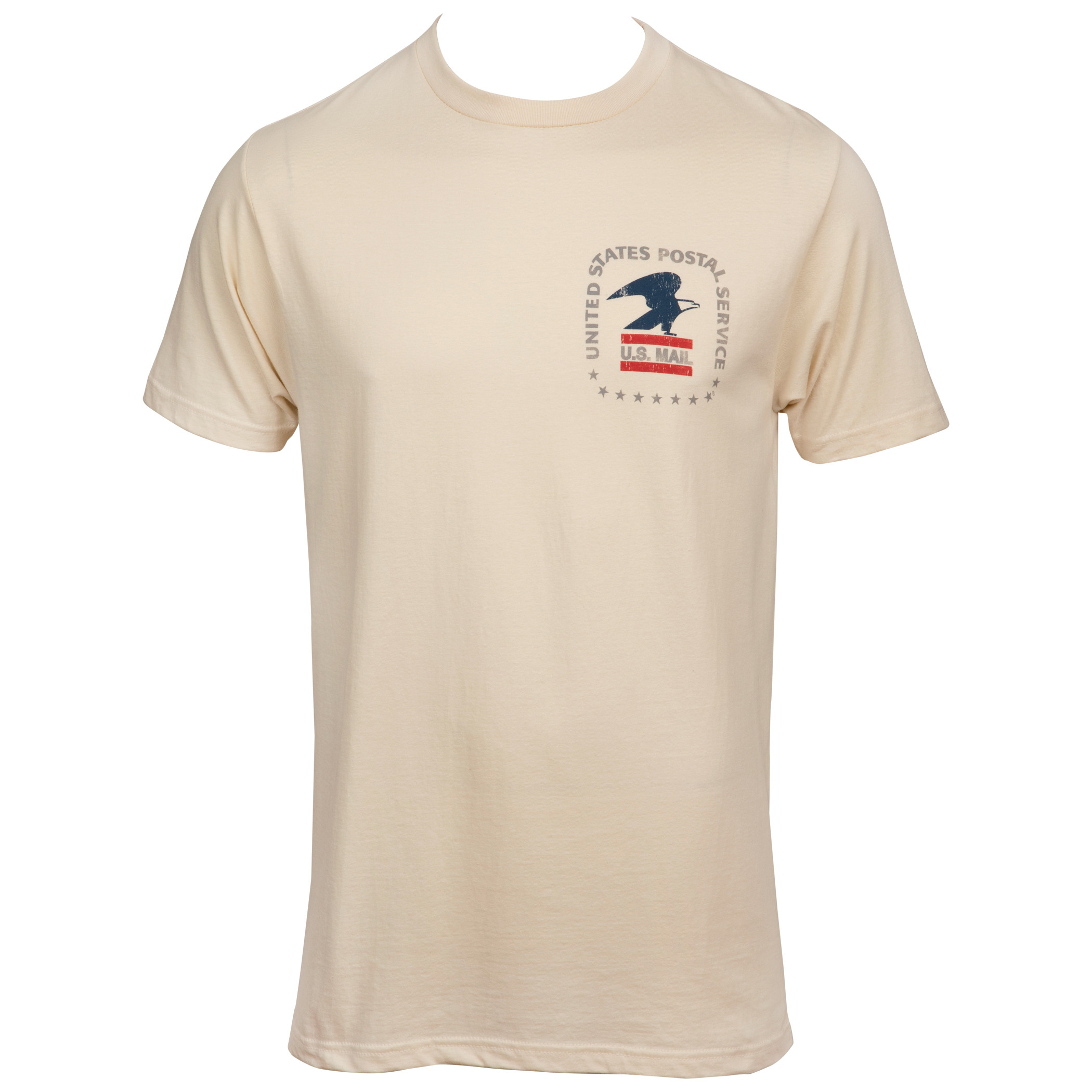 The United States Postal Service Front and Back Print T-Shirt